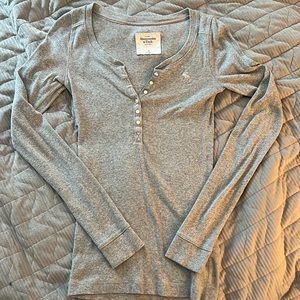 Abercrombie & Fitch XS Henley Top